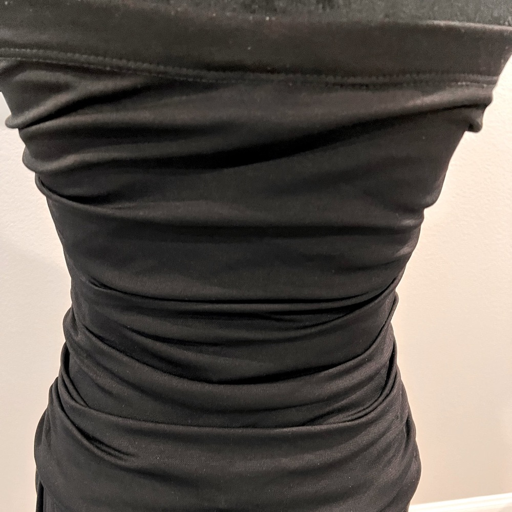 A-LIST strapless black dress - Picture 9 of 11